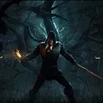 man holding a sword